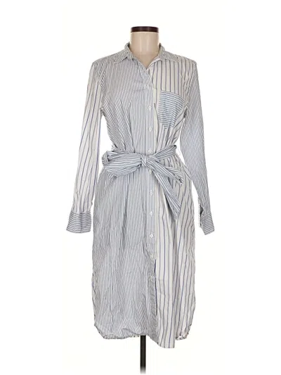 Pre-owned Jcrew Casual Dress In Gray