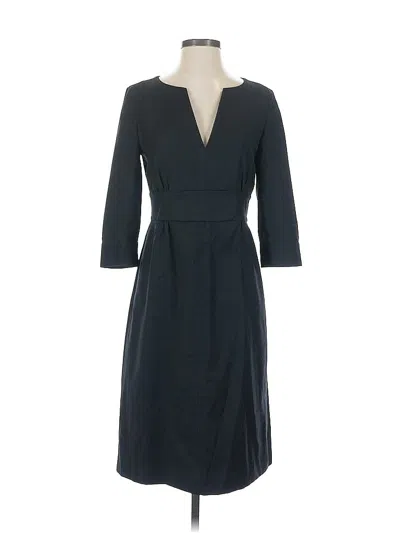 Pre-owned Jcrew Casual Dress In Gray