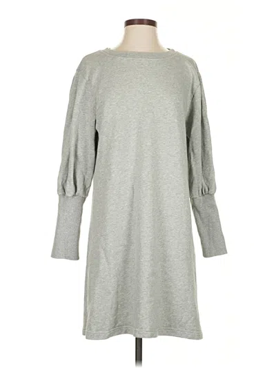 Pre-owned Jcrew Casual Dress In Gray