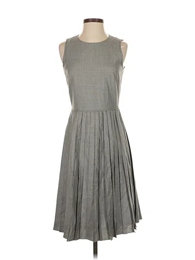 Pre-owned Jcrew Casual Dress In Gray