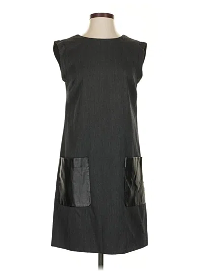 Pre-owned Jcrew Casual Dress In Gray