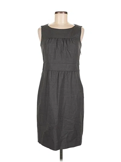 Pre-owned Jcrew Casual Dress In Gray