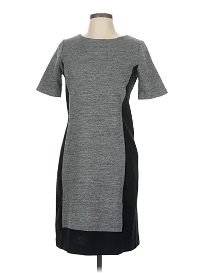 Pre-owned Jcrew Casual Dress In Gray