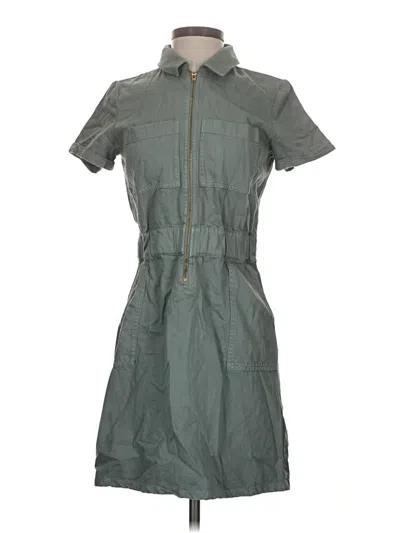 Pre-owned Jcrew Casual Dress In Gray