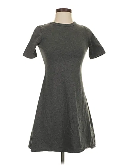 Pre-owned Jcrew Casual Dress In Gray