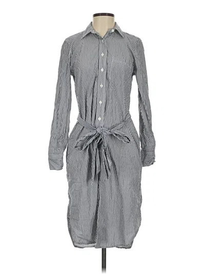 Pre-owned Jcrew Casual Dress In Gray