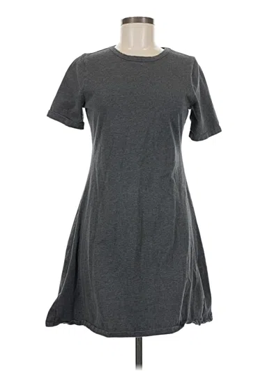 Pre-owned Jcrew Casual Dress In Gray