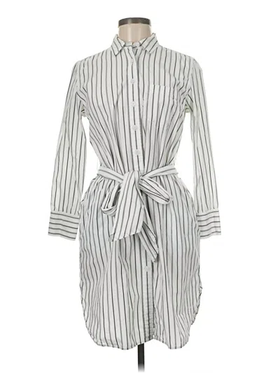 Pre-owned Jcrew Casual Dress In Gray