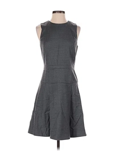 Pre-owned Jcrew Casual Dress In Gray