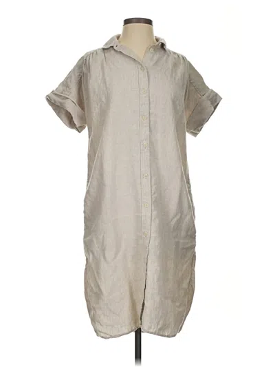 Pre-owned Jcrew Casual Dress In Gray