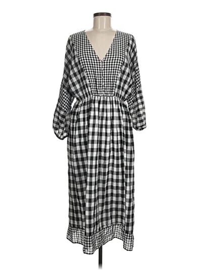 Pre-owned Jcrew Casual Dress In Gray