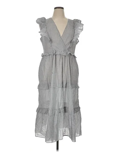 Pre-owned Jcrew Casual Dress In Gray