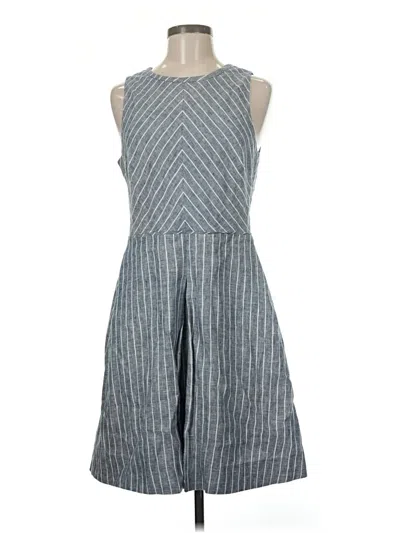 Pre-owned Jcrew Casual Dress In Gray