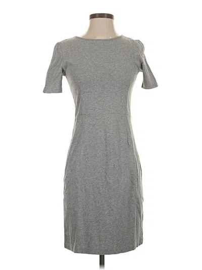 Pre-owned Jcrew Casual Dress In Gray