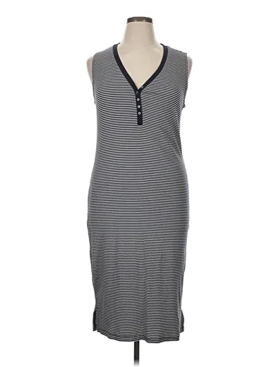 Pre-owned Jcrew Casual Dress In Gray