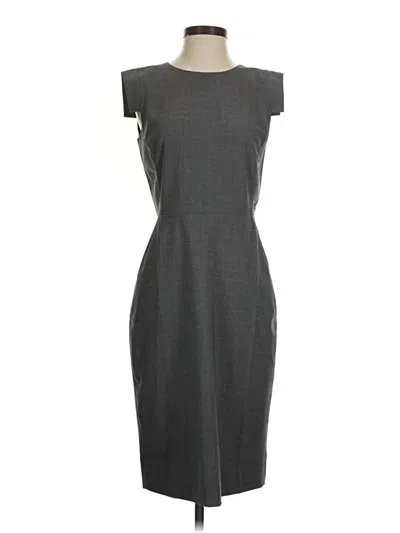 Pre-owned Jcrew Casual Dress In Gray