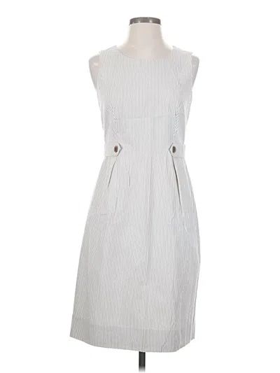 Pre-owned Jcrew Casual Dress In Gray