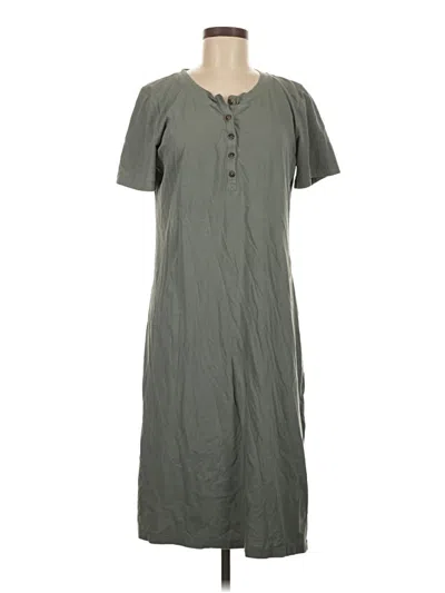 Pre-owned Jcrew Casual Dress In Gray