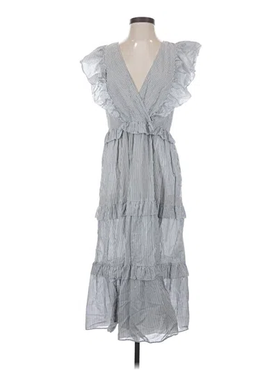 Pre-owned Jcrew Casual Dress In Gray