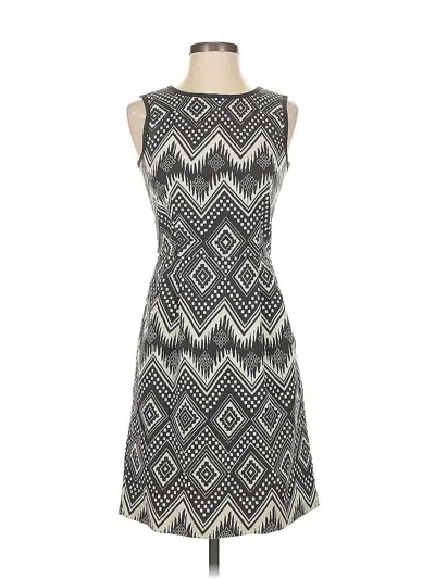 Pre-owned Jcrew Casual Dress In Gray