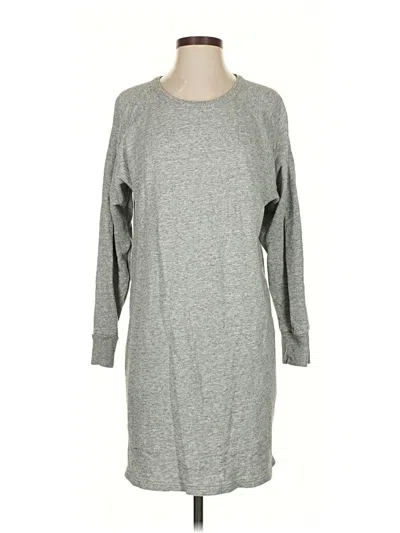 Pre-owned Jcrew Casual Dress In Gray