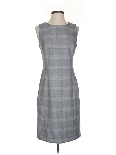 Pre-owned Jcrew Casual Dress In Gray