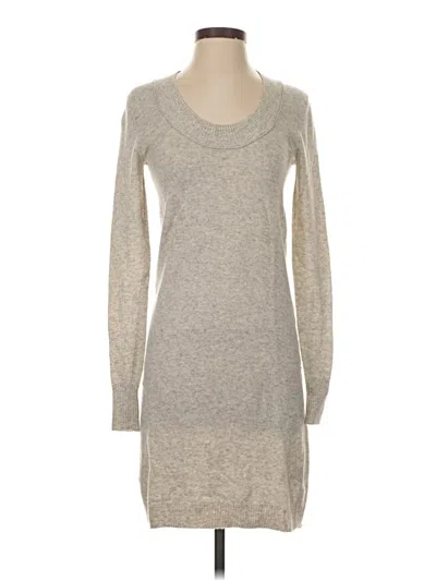 Pre-owned Jcrew Casual Dress In Gray