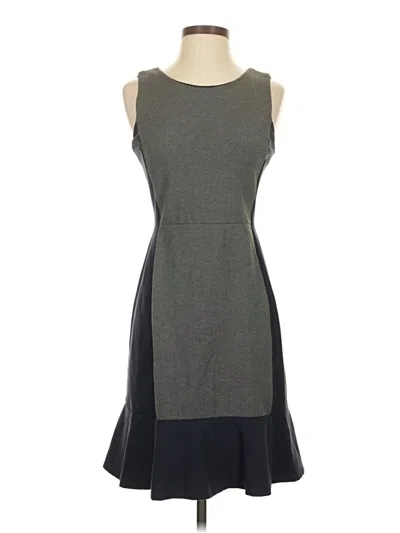 Pre-owned Jcrew Casual Dress In Gray