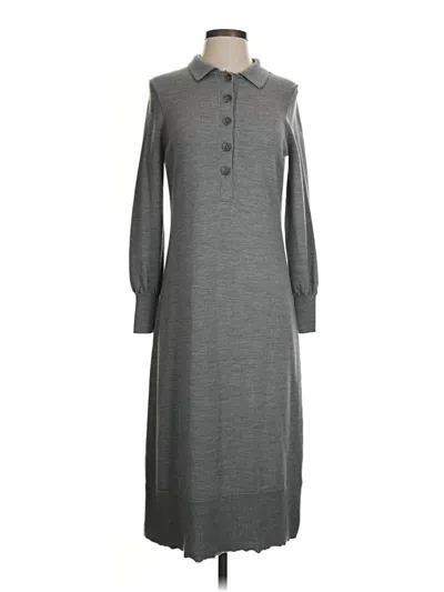 Pre-owned Jcrew Casual Dress In Gray