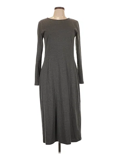 Pre-owned Jcrew Casual Dress In Gray