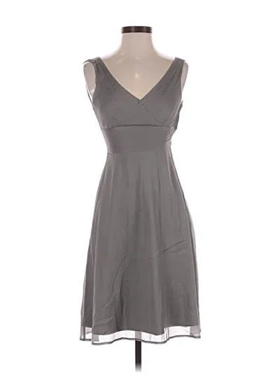 Pre-owned Jcrew Casual Dress In Gray