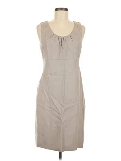 Pre-owned Jcrew Casual Dress In Gray