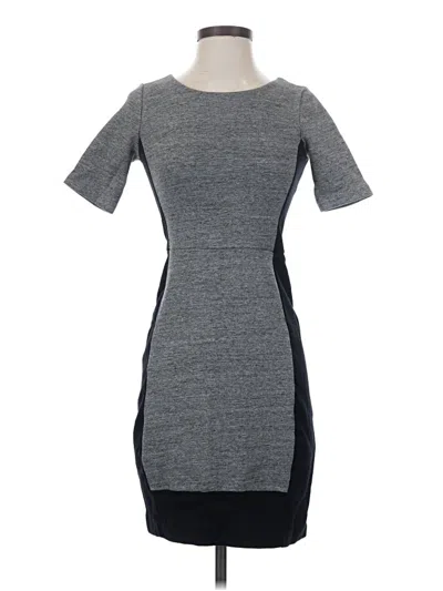 Pre-owned Jcrew Casual Dress In Gray