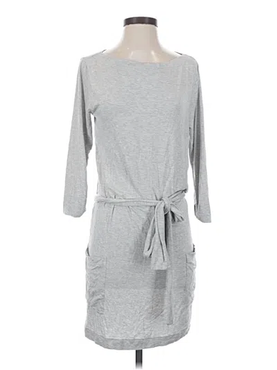 Pre-owned Jcrew Casual Dress In Gray