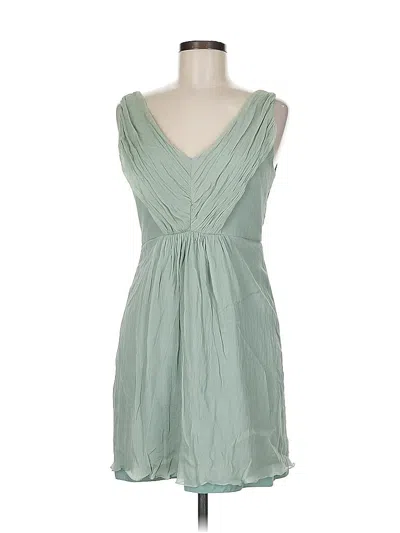 Pre-owned Jcrew Casual Dress In Green