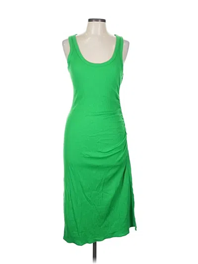 Pre-owned Jcrew Casual Dress In Green