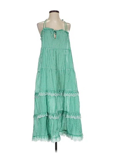 Pre-owned Jcrew Casual Dress In Green