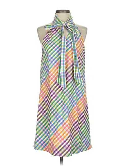 Pre-owned Jcrew Casual Dress In Green