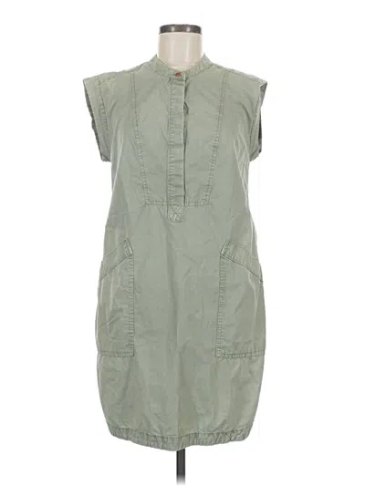 Pre-owned Jcrew Casual Dress In Green