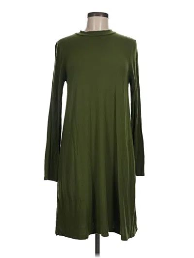 Pre-owned Jcrew Casual Dress In Green