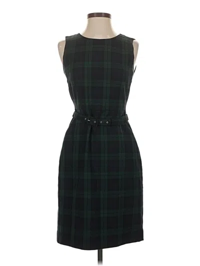 Pre-owned Jcrew Casual Dress In Green