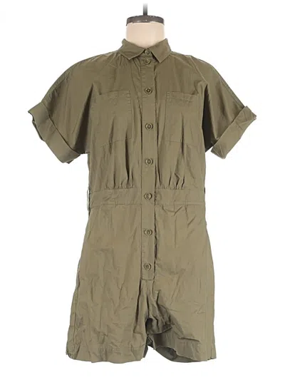Pre-owned Jcrew Casual Dress In Green