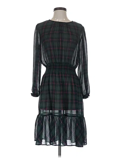 Pre-owned Jcrew Casual Dress In Green