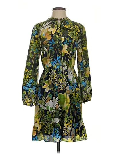 Pre-owned Jcrew Casual Dress In Green