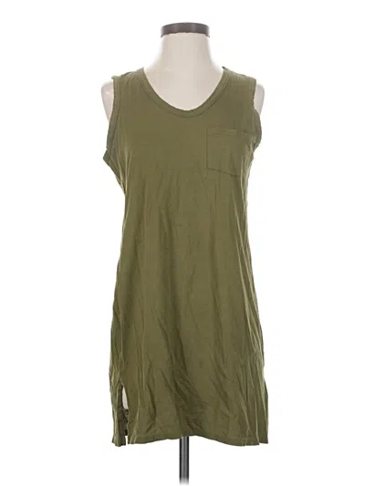 Pre-owned Jcrew Casual Dress In Green