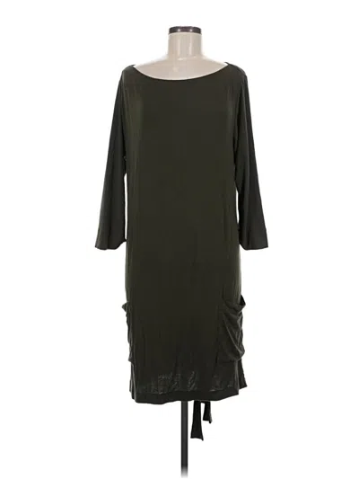 Pre-owned Jcrew Casual Dress In Green