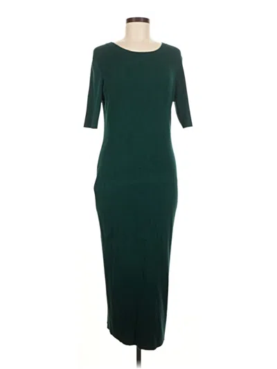 Pre-owned Jcrew Casual Dress In Green