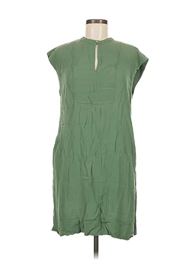 Pre-owned Jcrew Casual Dress In Green