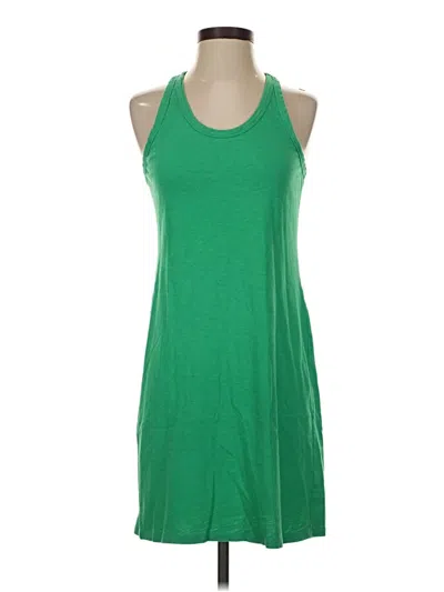 Pre-owned Jcrew Casual Dress In Green