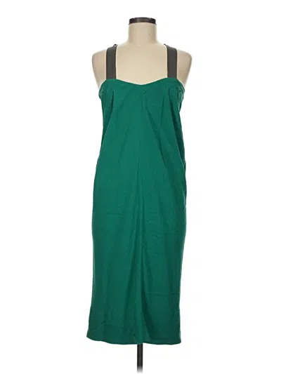Pre-owned Jcrew Casual Dress In Green